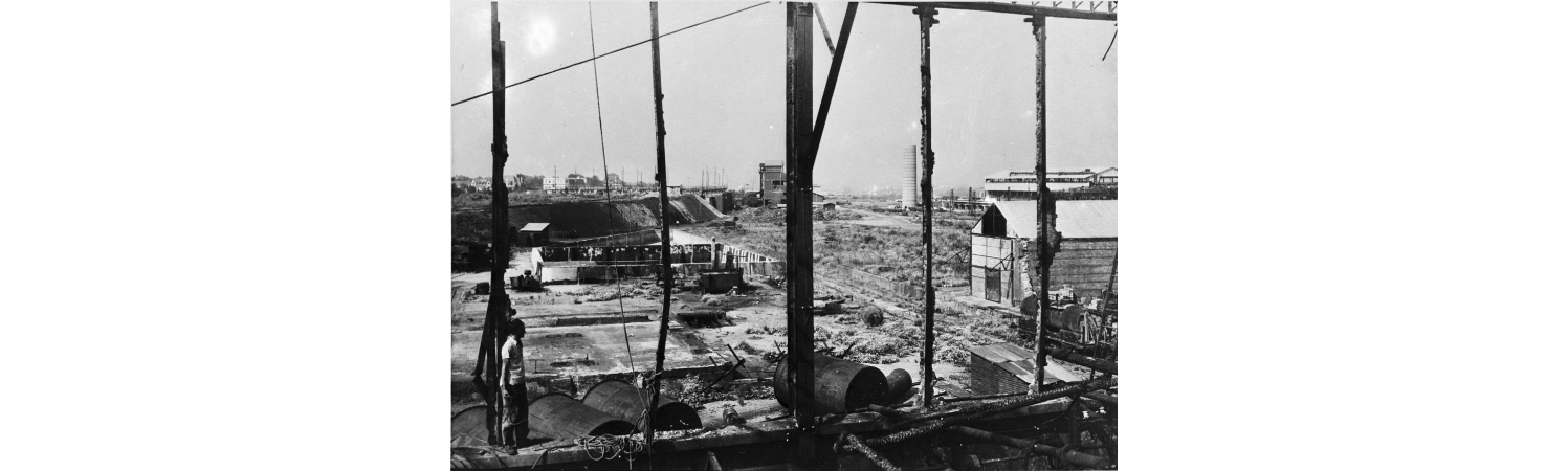 Reconstruction of Steel Plants - Reconstruction of War Destroyed Steel Plants in Northern France - Before and After Reconstruction Shots - NAI 19973839