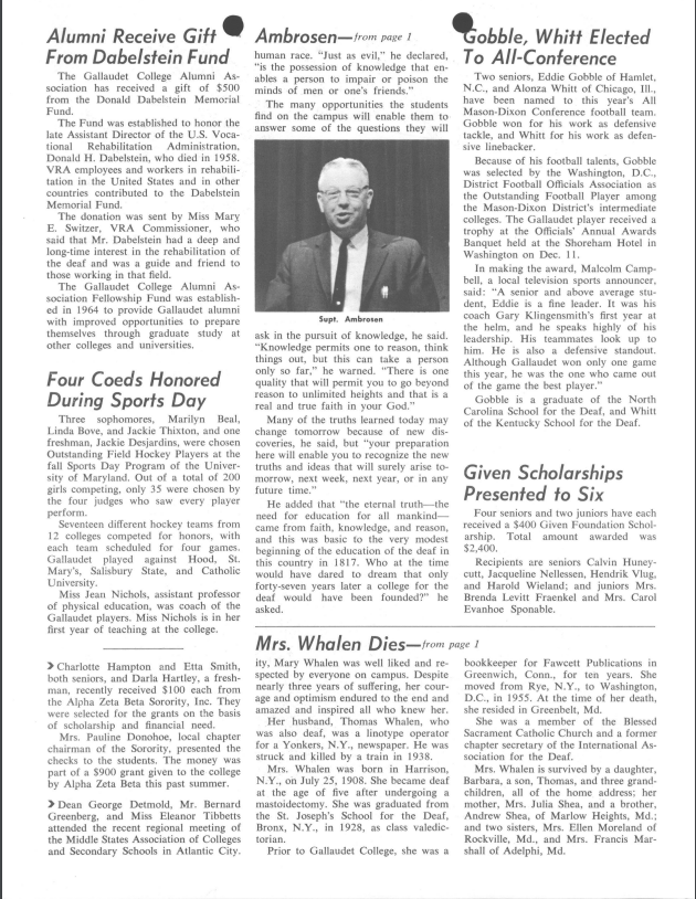 Page 2 - Gallaudet Student Newspaper