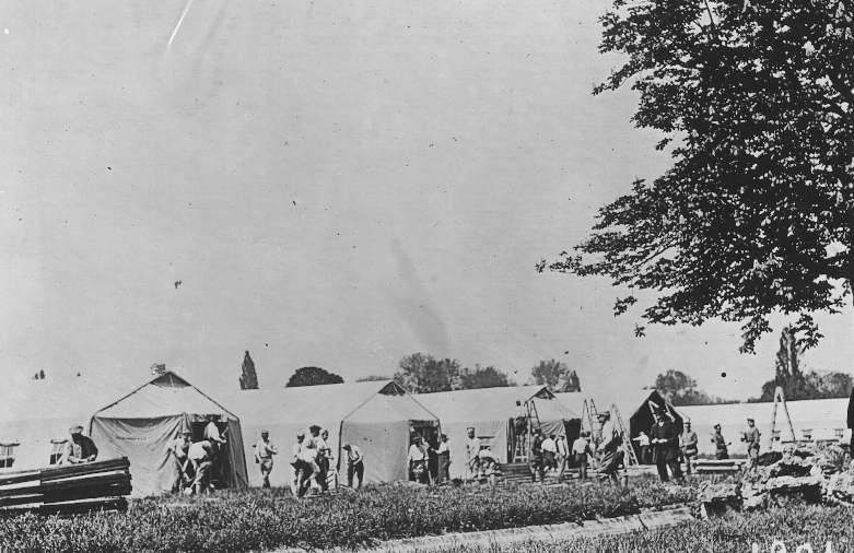 American Red Cross – Construction – Building a Red Cross Hospital – National Archives Identifier: 20804048