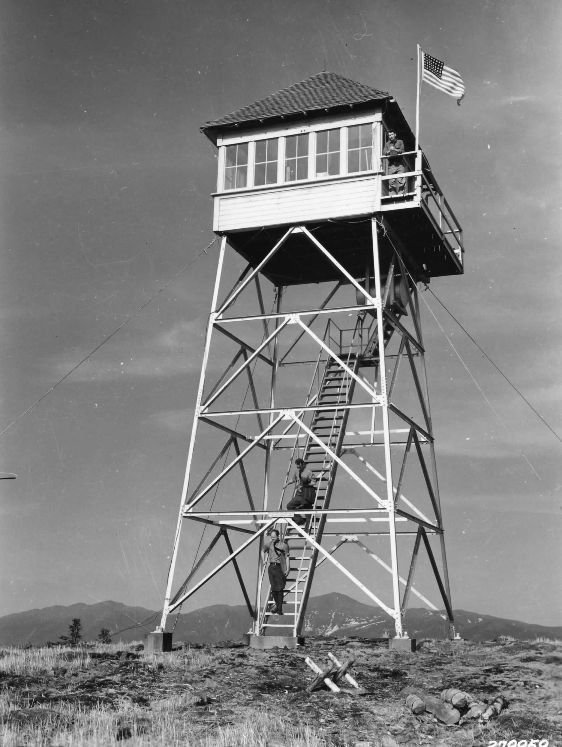 Fire Tower on Mount Hale, NH – National Archives Identifier: 102705411