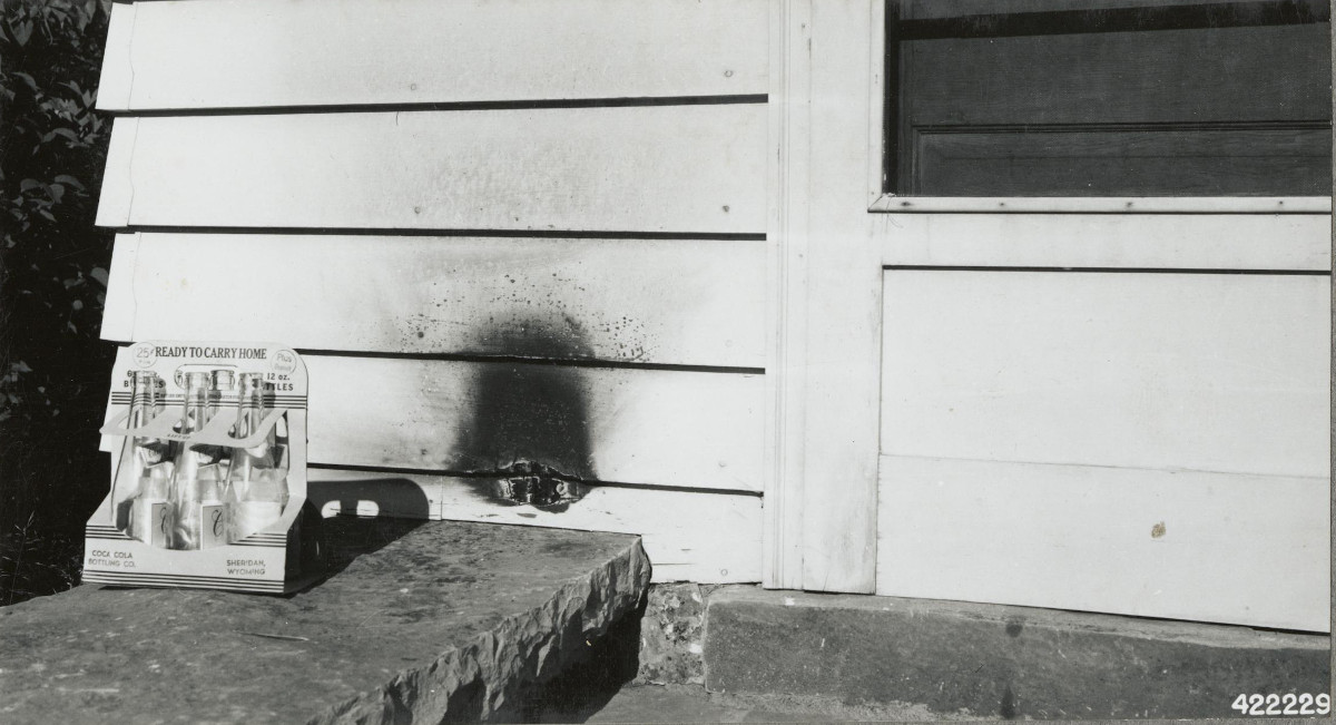 Sun shining through bottles, Wyoming – National Archives Identifier: 7103911